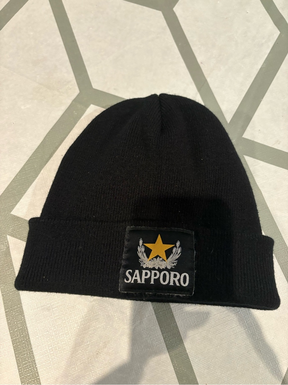 Black Knit Beanie - Classic Men’s Winter Hat